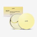 PRRETI EGF+ Repair Change Gel Eye Patch 60 Sheets for Under Eye Wrinkles Skin Barrier Care and Vitamin Brightening_Made in Korea